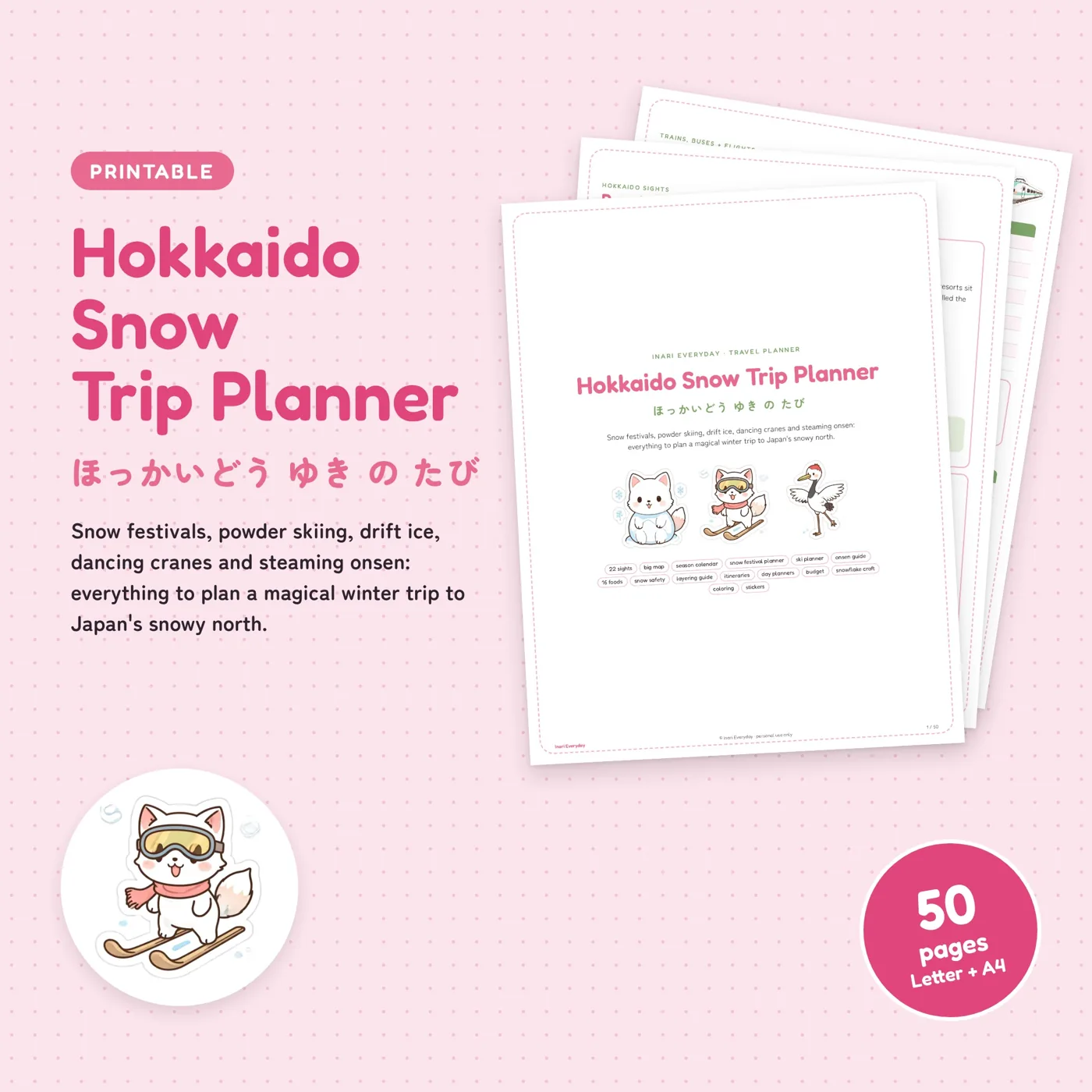 Hokkaido Snow Trip Planner cover