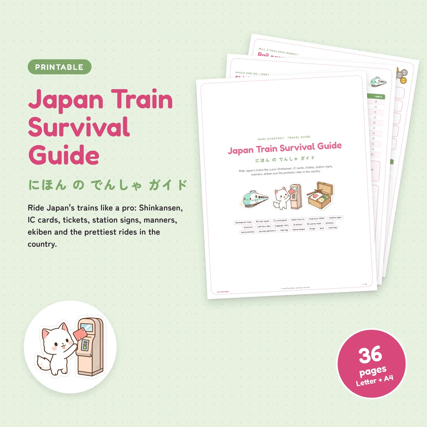 Japan Train Survival Guide cover