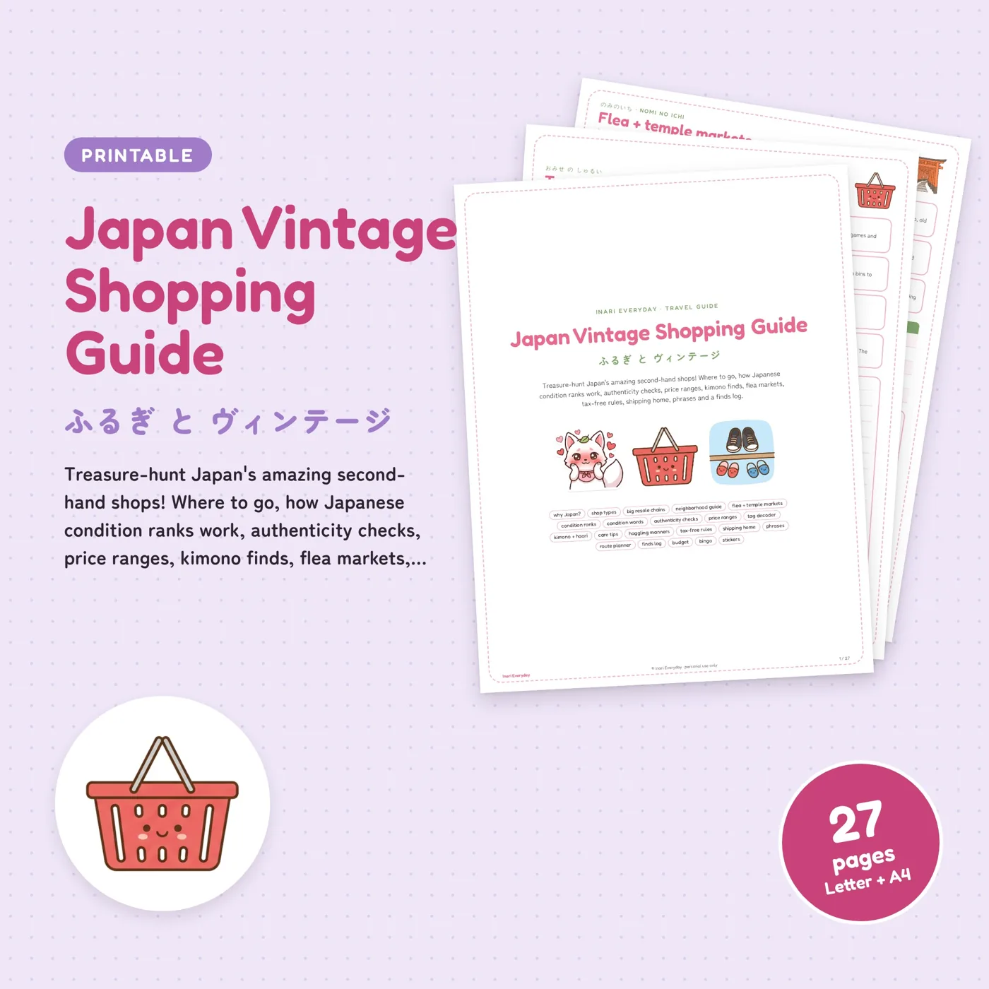 Japan Vintage Shopping Guide cover
