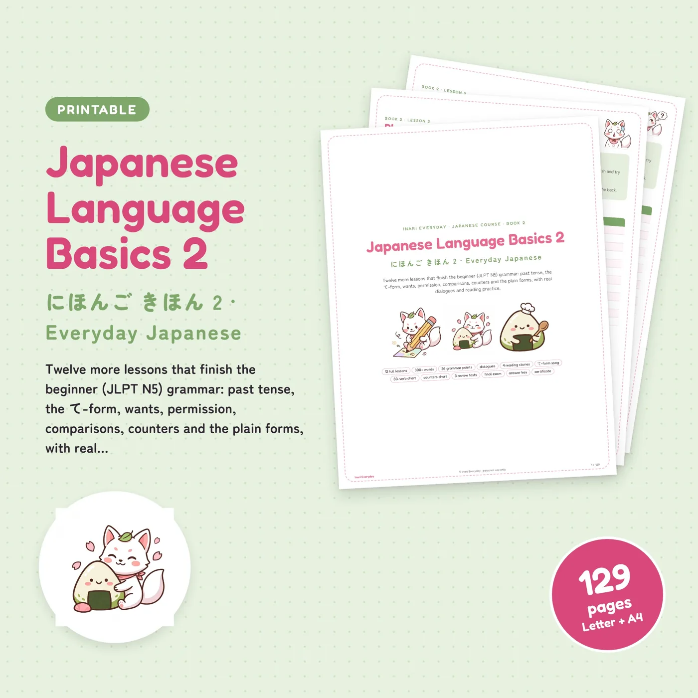 Japanese Language Basics 2 cover
