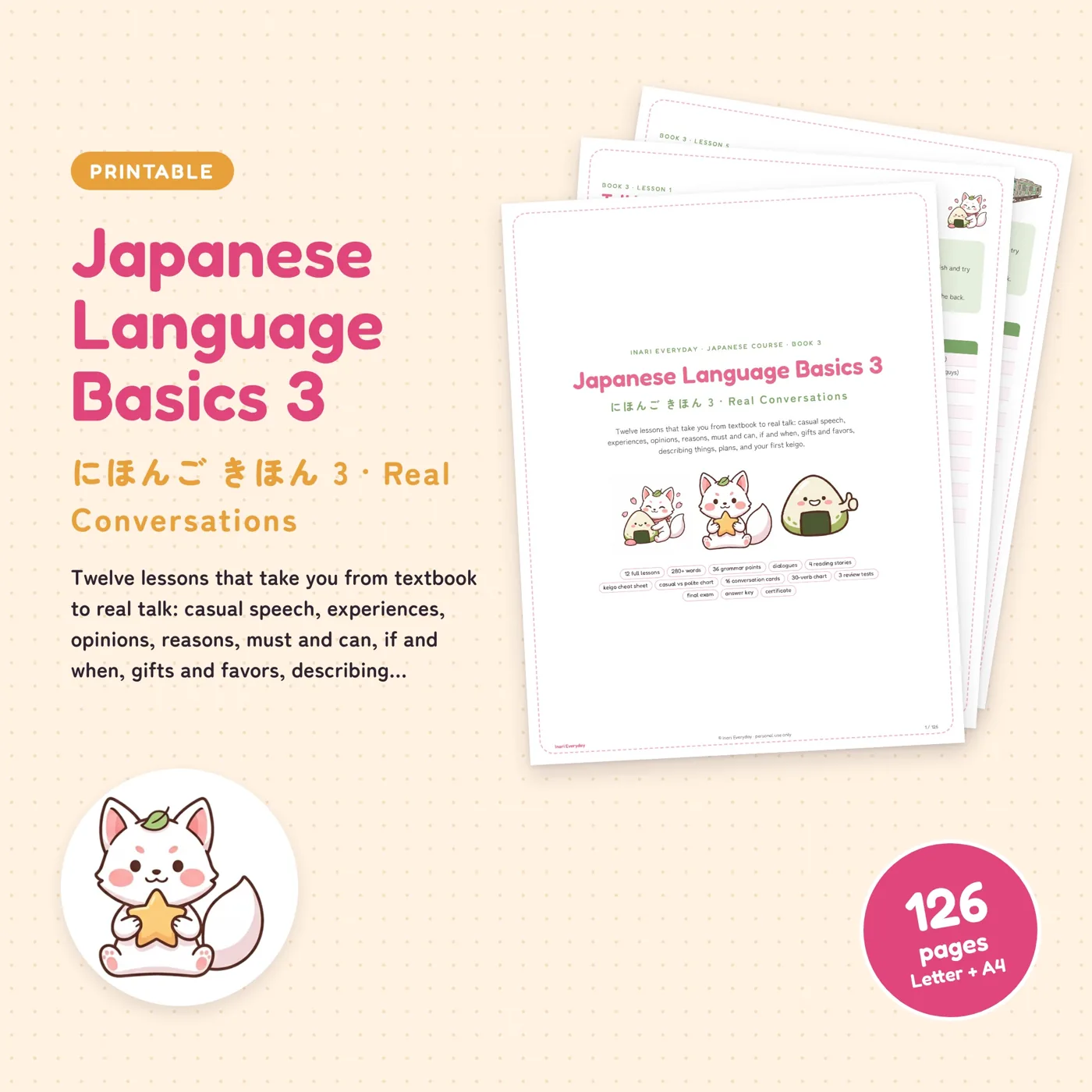 Japanese Language Basics 3 cover
