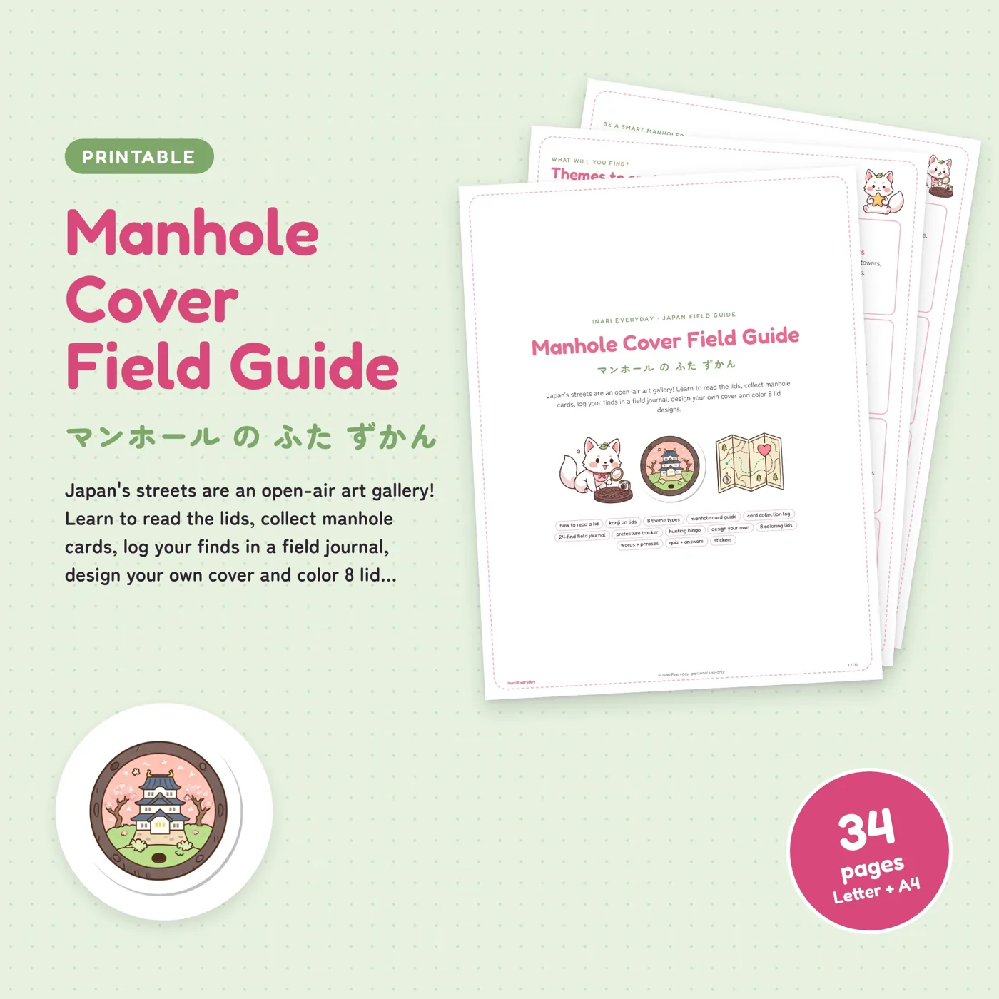Manhole Cover Field Guide cover