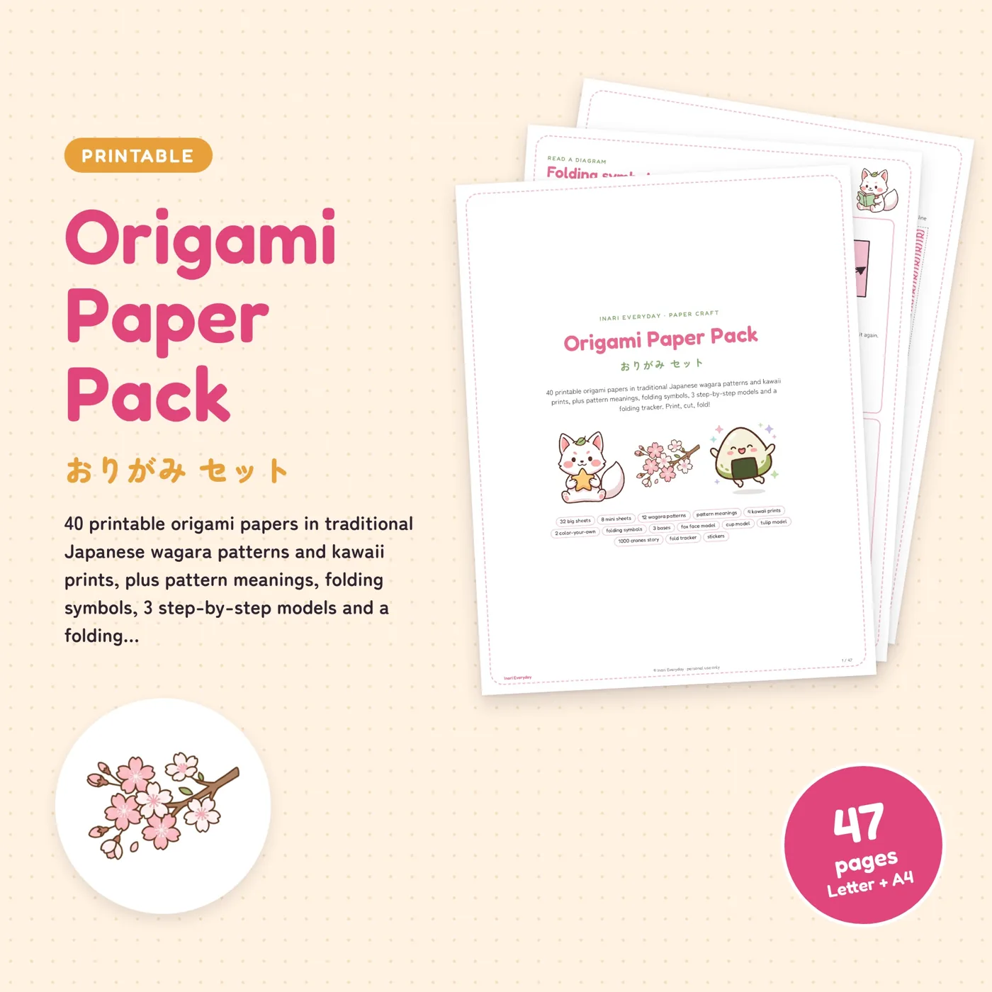 Origami Paper Pack cover
