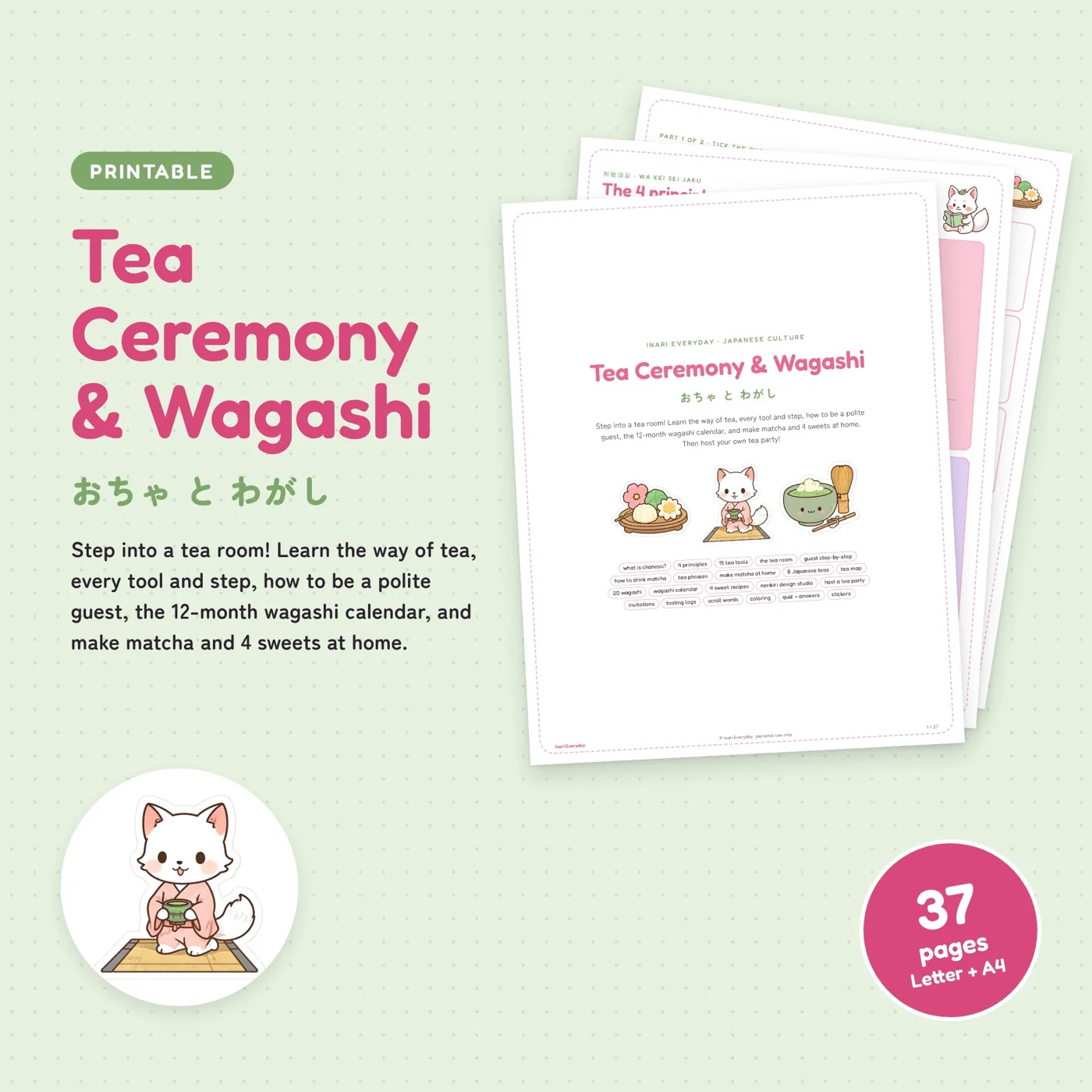 Tea Ceremony & Wagashi cover