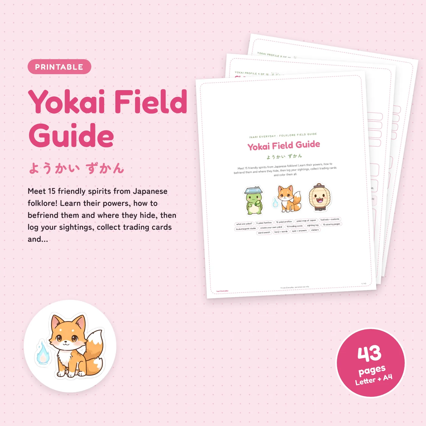 Yokai Field Guide cover